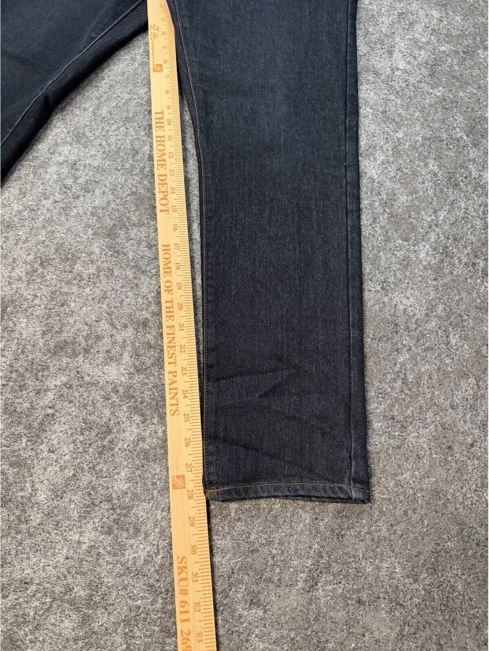 WXYZ MFG Co Nomad slim fit jeans men’s 34 X 29 dark wash stretch denim